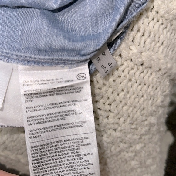 Column Dress Yessica Elegant Blue Maxi Dress EU size 38 - Picture 5 of 6